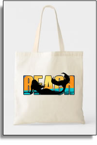 Beach Mermaid Economy Tote Bag